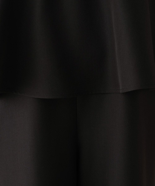 RAGEBLUE（レイジブルー）の「ショルダーフリルペプラムサロペット（サロペット/オーバーオール・レディース・ブラック/グレー・FREE）」の20枚目の写真