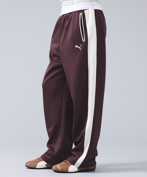 PUMA(プーマ)の「【PUMA / プーマ】T7 TRACK PANTS JP / T7トラックパンツ(その他パンツ・メンズ・ブラック/ブラウン・L/M)」の2枚目の写真