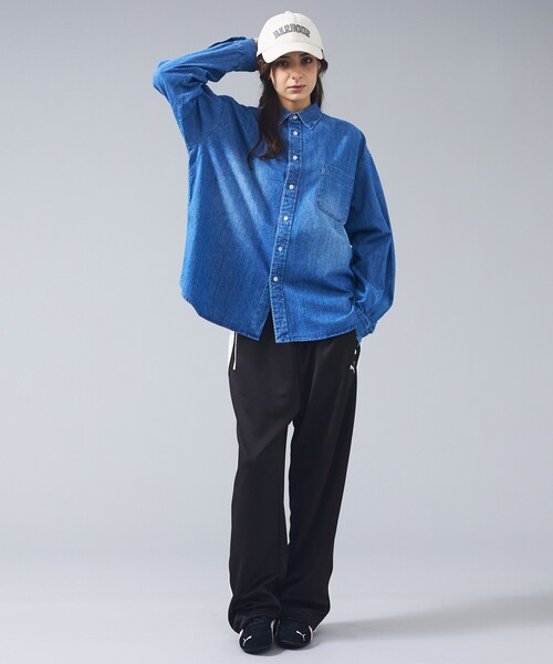 PUMA(プーマ)の「【PUMA / プーマ】T7 TRACK PANTS JP / T7トラックパンツ(その他パンツ・メンズ・ブラック/ブラウン・L/M)」の8枚目の写真