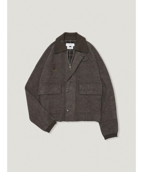 elephant TRIBAL fabrics(エレファントトライバルファブリックス)の「elephant TRIBAL fabrics Hunting Knit Shirt(シャツ/ブラウス・メンズ・ブラウン/ブラック/オフホワイト・2/1)」の3枚目の写真