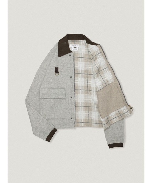 elephant TRIBAL fabrics(エレファントトライバルファブリックス)の「elephant TRIBAL fabrics Hunting Knit Shirt(シャツ/ブラウス・メンズ・ブラウン/ブラック/オフホワイト・2/1)」の4枚目の写真