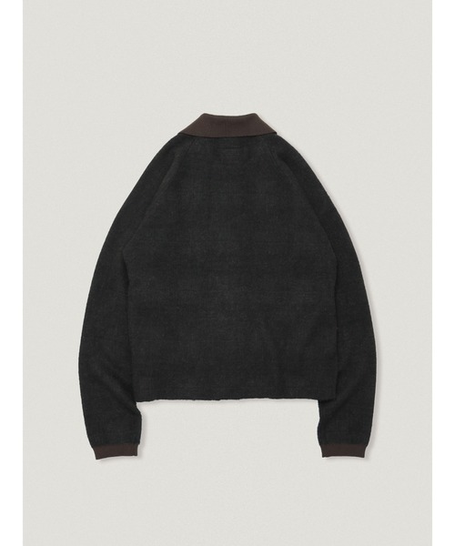 elephant TRIBAL fabrics(エレファントトライバルファブリックス)の「elephant TRIBAL fabrics Hunting Knit Shirt(シャツ/ブラウス・メンズ・ブラウン/ブラック/オフホワイト・2/1)」の6枚目の写真