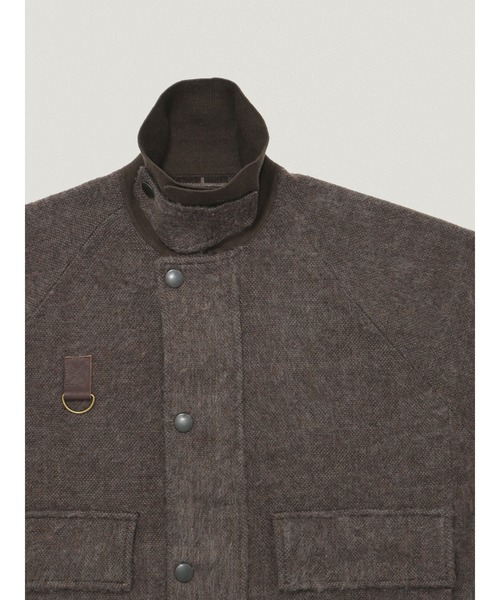 elephant TRIBAL fabrics(エレファントトライバルファブリックス)の「elephant TRIBAL fabrics Hunting Knit Shirt(シャツ/ブラウス・メンズ・ブラウン/ブラック/オフホワイト・2/1)」の11枚目の写真