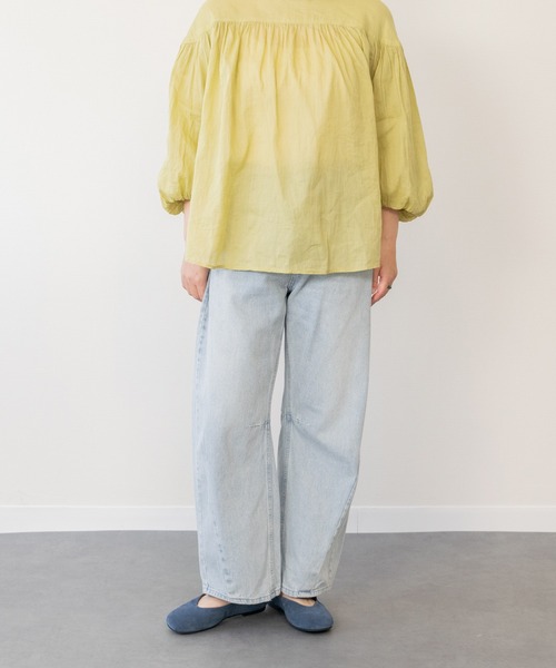 ANGEL ALARCON(アンヘルアラルコン)の「【ANGEL ALARCON】スエードフラットバレエ(D61504)(バレエシューズ・レディース・ベージュ/ブルー/レッド・37/39/38/36)」の9枚目の写真