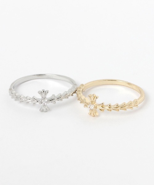 LAKOLE（ラコレ）の「リピートクロスリング / 656285（リング・レディース・その他2/その他1・FREE）」の4枚目の写真