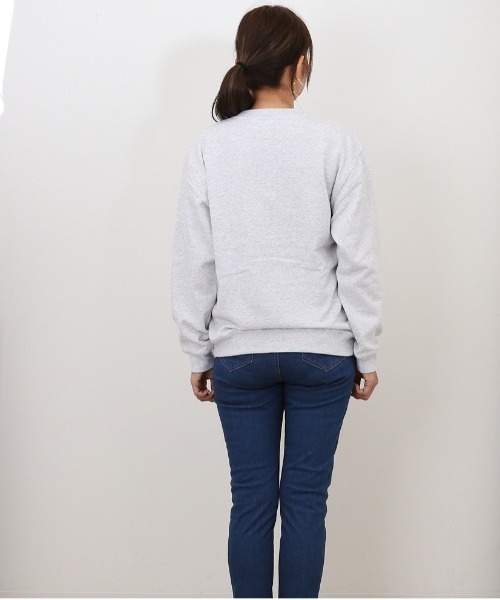 United Athle(ユナイテッドアスレ)の「United Athle ユナイテッドアスレ8.8オンス クルーネック(スウェット・レディース・ミックスグレー/サックスブルー/イエロー/モスグリーン/レッド/ブラック/グレー/ホワイト/ダークブラウン/バーガンディー/ナチュラル/アッシュ/スミクロ/ネイビー/インディゴブルー/ベージュ・M/S/XL/L)」の20枚目の写真