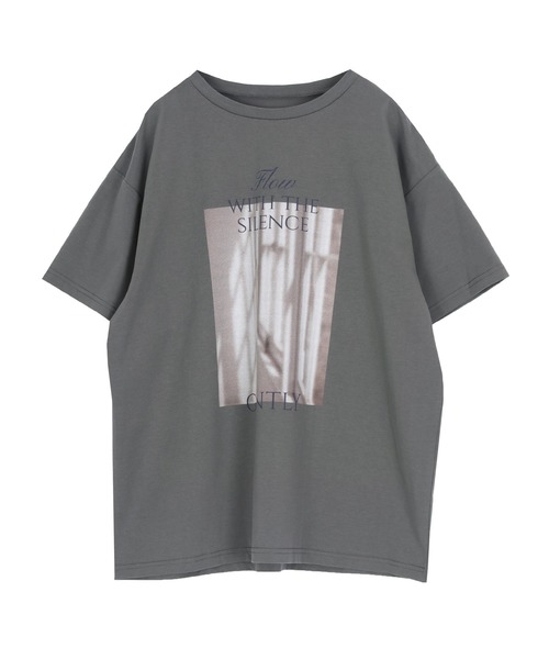UR'S（ユアーズ）の「【接触冷感】エコフォトTシャツ（Tシャツ/カットソー・レディース・ホワイト/ブラック/チャコール・S/L/M）」の21枚目の写真