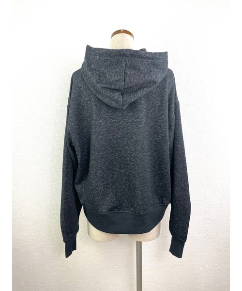 WORLD WIDE LOVE!（ワールドワイドラブ）の「WWL!リップパーカー（Tシャツ/カットソー・レディース・ブラック/トップグレー/オフホワイト・1）」の16枚目の写真