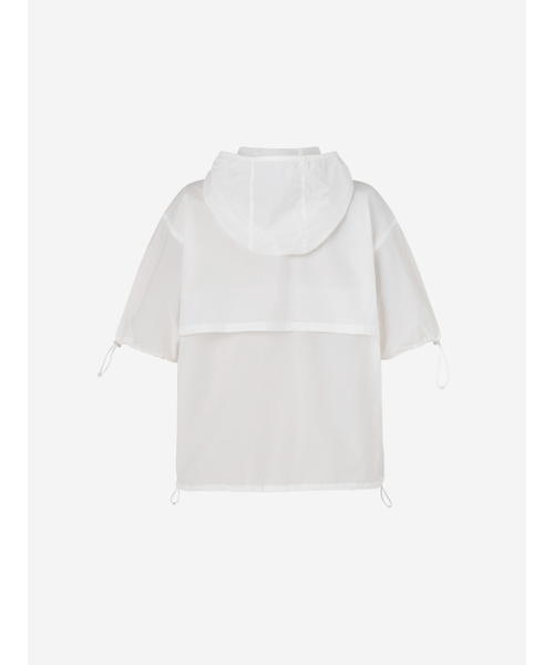 LORDLOAR(ロードロアル)の「超軽量フードジップアップアノラックWHITE(マウンテンパーカー・レディース・その他・MEDIUM/SMALL)」の2枚目の写真