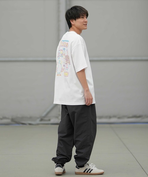 CHUMS(チャムス)の「【ムラサキスポーツ別注】CHUMS/チャムス CHUMS NEON SIGN T Tシャツ CH01-2825(Tシャツ/カットソー・メンズ・ホワイト/ライトイエロー/ブラック・S/M/L/XL)」の9枚目の写真