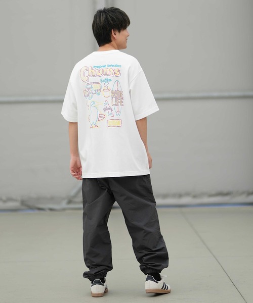 CHUMS(チャムス)の「【ムラサキスポーツ別注】CHUMS/チャムス CHUMS NEON SIGN T Tシャツ CH01-2825(Tシャツ/カットソー・メンズ・ホワイト/ライトイエロー/ブラック・S/M/L/XL)」の10枚目の写真