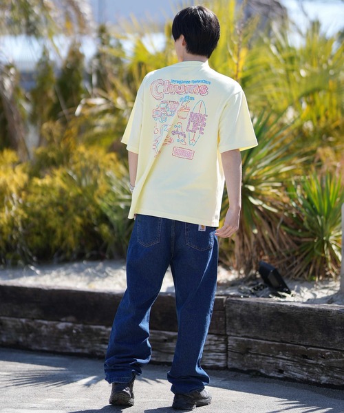 CHUMS(チャムス)の「【ムラサキスポーツ別注】CHUMS/チャムス CHUMS NEON SIGN T Tシャツ CH01-2825(Tシャツ/カットソー・メンズ・ホワイト/ライトイエロー/ブラック・S/M/L/XL)」の22枚目の写真