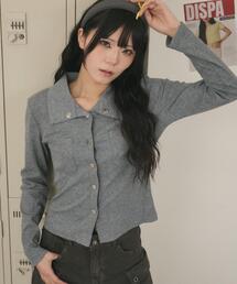 dispark | DISPARK/【26年春新作】メタルボタントップ(カーディガン/ボレロ)