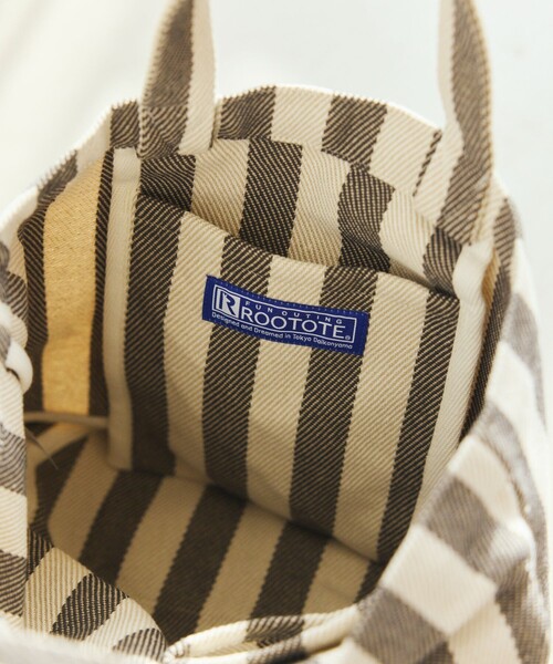 ROOTOTE(ルートート)の「ROOTOTE/ルートート SNデリ リサイクルコットンF トートバッグ(トートバッグ・レディース・オレンジ/サックスブルー/ブラック・ONE SIZE)」の5枚目の写真