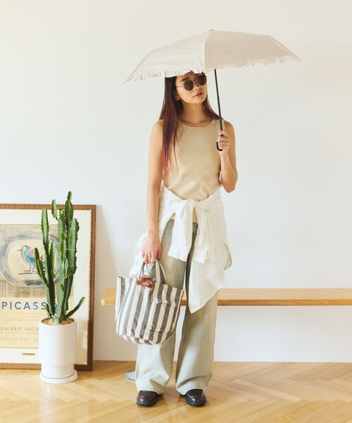 ROOTOTE(ルートート)の「ROOTOTE/ルートート SNデリ リサイクルコットンF トートバッグ(トートバッグ・レディース・オレンジ/サックスブルー/ブラック・ONE SIZE)」の14枚目の写真