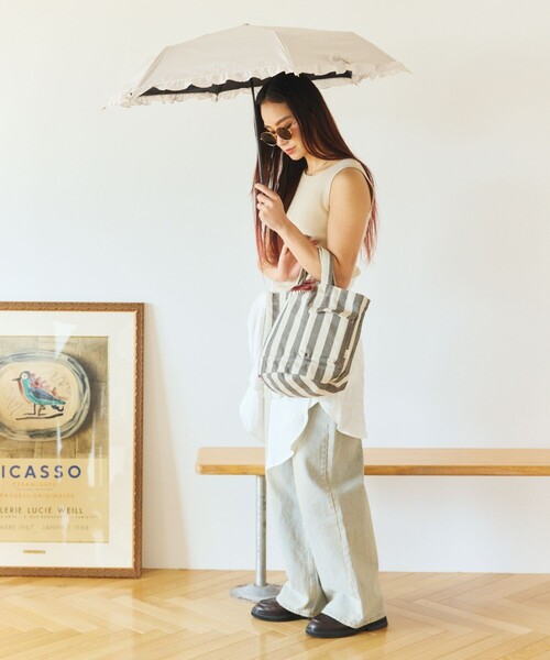 ROOTOTE(ルートート)の「ROOTOTE/ルートート SNデリ リサイクルコットンF トートバッグ(トートバッグ・レディース・オレンジ/サックスブルー/ブラック・ONE SIZE)」の15枚目の写真