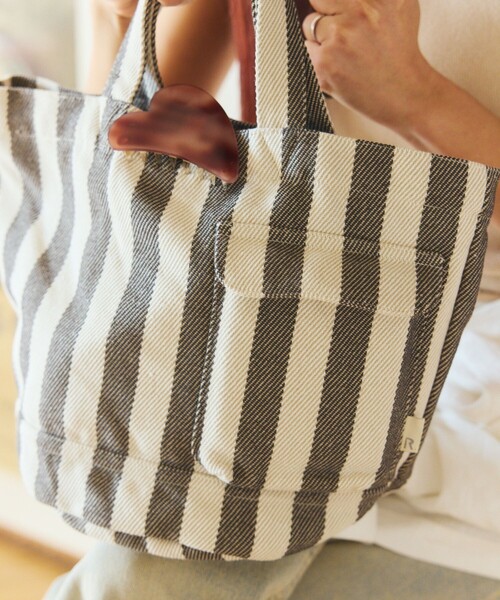 ROOTOTE(ルートート)の「ROOTOTE/ルートート SNデリ リサイクルコットンF トートバッグ(トートバッグ・レディース・オレンジ/サックスブルー/ブラック・ONE SIZE)」の20枚目の写真