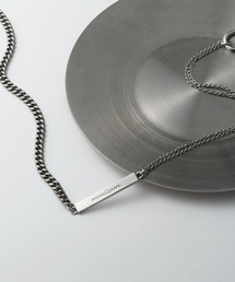Lui's（ルイス）の「【miu企画】3WAYステンレスチェーンプレートネックレス（ネックレス）」