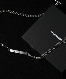 Lui's（ルイス）の「【miu企画】3WAYステンレスチェーンプレートネックレス（ネックレス）」