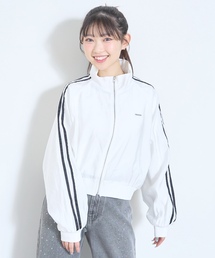 LOVETOXIC（ラブトキシック）の「【LTXC/UV/防花粉】シアーラインブルゾン（ブルゾン）」