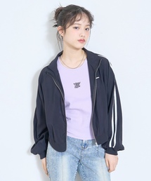 LOVETOXIC（ラブトキシック）の「【LTXC/UV/防花粉】シアーラインブルゾン（ブルゾン）」