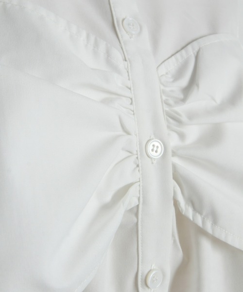ARVELLIA(アルベリア)の「SCULPTED BOW BLOUSE(シャツ/ブラウス・レディース・ブラック/ホワイト・M)」の20枚目の写真