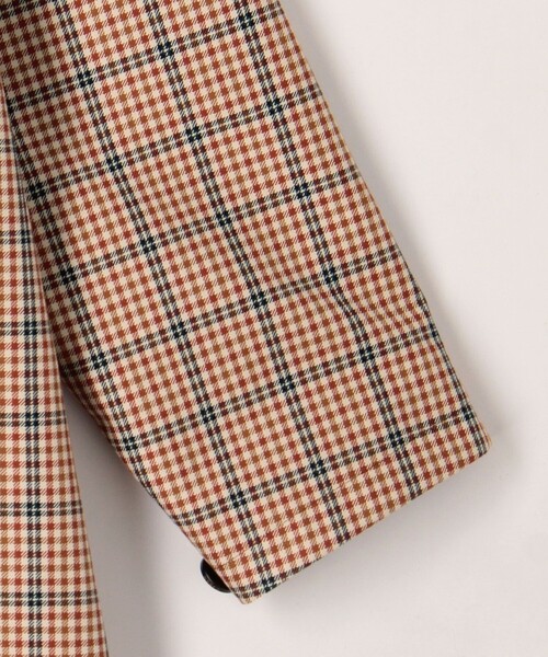 caban（キャバン）の「コットンツイル グリッドチェッスタンドカラーコート（その他アウター・メンズ・ベージュ系その他・M/S）」の7枚目の写真