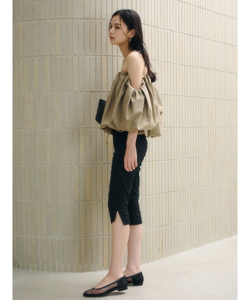 anuans（アニュアンス）の「メッシュフラットパンプス（パンプス・レディース・ブラック/ホワイト・LARGE/MEDIUM/SMALL）」の5枚目の写真