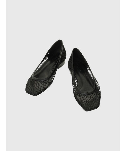 anuans（アニュアンス）の「メッシュフラットパンプス（パンプス・レディース・ブラック/ホワイト・LARGE/MEDIUM/SMALL）」の8枚目の写真