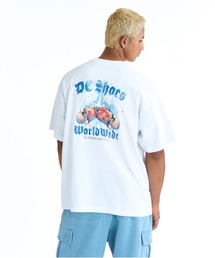 DC SHOES メンズ 26 THUNDER DECK SS Tシャツ 【2026年春夏モデル】/バックプリントデザイン半袖Tシャツ