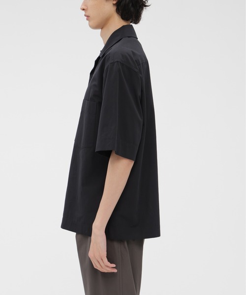 MARGARET HOWELL（マーガレットハウエル）の「COTTON BLEND SHIRTING（シャツ/ブラウス・メンズ・ブラック・SMALL/MEDIUM/LARGE）」の3枚目の写真