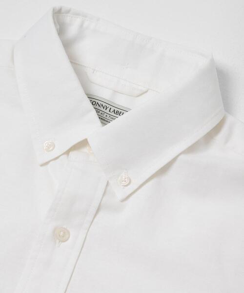 URBAN RESEARCH Sonny Label（アーバンリサーチサニーレーベル）の「抗菌オックスボタンダウン半袖シャツ（シャツ/ブラウス・メンズ・オフホワイト/ブルー/ホワイト系その他/ネイビー/ブルー系その他・MEDIUM/LARGE/X-LARGE）」の15枚目の写真