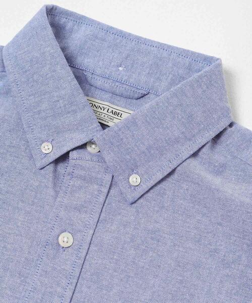 URBAN RESEARCH Sonny Label（アーバンリサーチサニーレーベル）の「抗菌オックスボタンダウン半袖シャツ（シャツ/ブラウス・メンズ・オフホワイト/ブルー/ホワイト系その他/ネイビー/ブルー系その他・MEDIUM/LARGE/X-LARGE）」の21枚目の写真