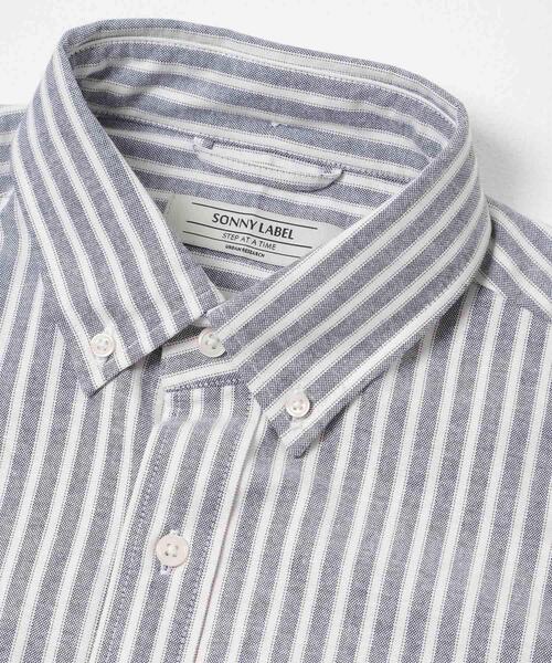 URBAN RESEARCH Sonny Label（アーバンリサーチサニーレーベル）の「抗菌オックスボタンダウン半袖シャツ（シャツ/ブラウス・メンズ・オフホワイト/ブルー/ホワイト系その他/ネイビー/ブルー系その他・MEDIUM/LARGE/X-LARGE）」の8枚目の写真