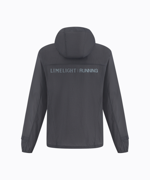 LIMELIGHT APPAREL(ライムライトアパレル)の「アスリットリップストップランニングウィンドブレーカー(チャコール/グレー)(ナイロンジャケット・メンズ・その他・S/M/L/XL/XXL)」の3枚目の写真