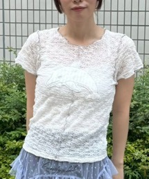 Candy Stripper | SLEEPY DOLPHIN LACE Tシャツ(Tシャツ/カットソー)