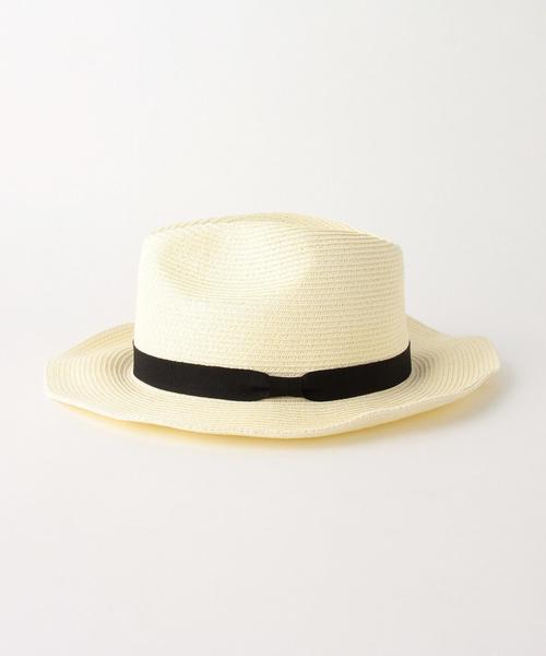 Another Edition（アナザーエディション）の「ブレード中折れハット/ AEBC BRAID ナカオレHAT◆（ハット・レディース・オフホワイト/ナチュラル・フリー）」の3枚目の写真