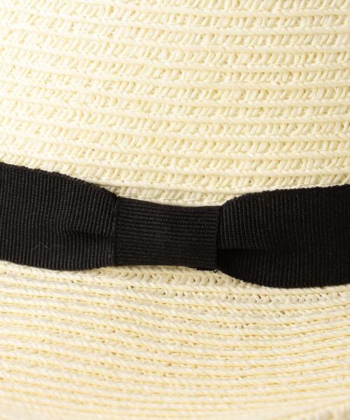 Another Edition（アナザーエディション）の「ブレード中折れハット/ AEBC BRAID ナカオレHAT◆（ハット・レディース・オフホワイト/ナチュラル・フリー）」の5枚目の写真