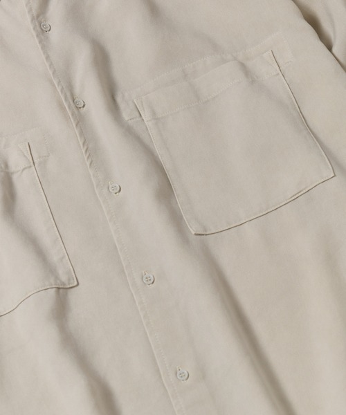 concause(コンコース)の「【concause/コンコース】tencel shirts(シャツ/ブラウス・メンズ・ブラック/オフホワイト・4/5)」の13枚目の写真