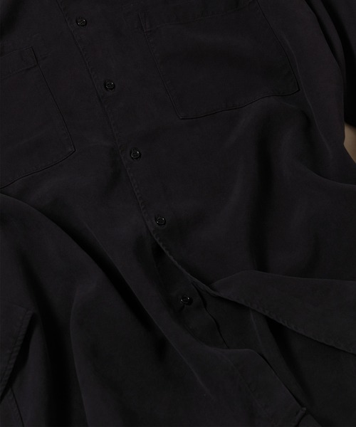 concause(コンコース)の「【concause/コンコース】tencel shirts(シャツ/ブラウス・メンズ・ブラック/オフホワイト・4/5)」の18枚目の写真