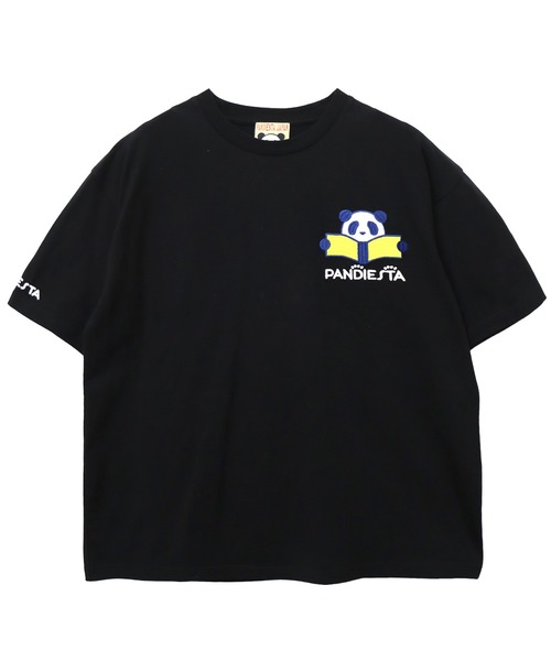 PANDIESTA(パンディエスタ)の「リーディングパンダTシャツ(M2)(Tシャツ/カットソー・メンズ・ミント/ホワイト/ブラック・M/L/XL/XXL)」の19枚目の写真