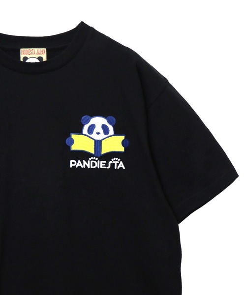 PANDIESTA(パンディエスタ)の「リーディングパンダTシャツ(M2)(Tシャツ/カットソー・メンズ・ミント/ホワイト/ブラック・M/L/XL/XXL)」の21枚目の写真