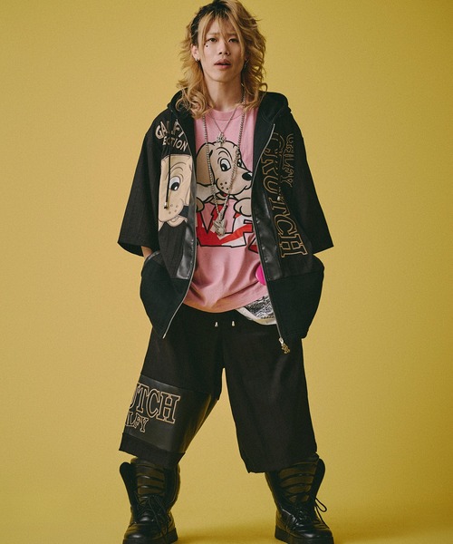 GALFY(ガルフィー)の「【GALFY/ガルフィー】部屋住み SETUP(セットアップ・メンズ・ブラック/オフホワイト・L/XL)」の14枚目の写真