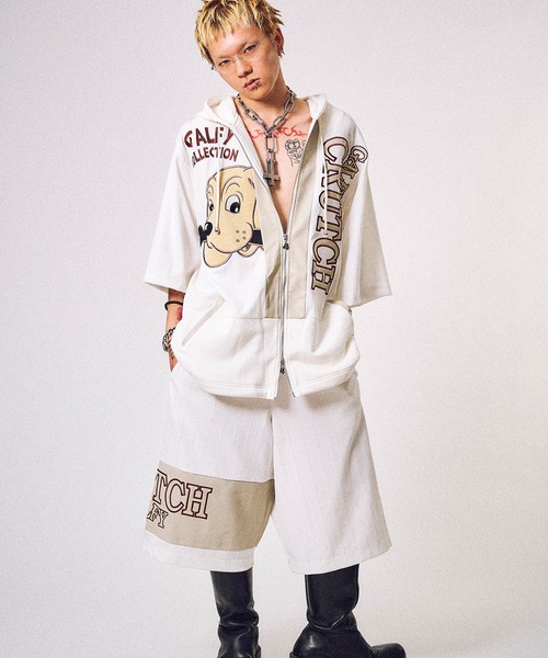 GALFY(ガルフィー)の「【GALFY/ガルフィー】部屋住み SETUP(セットアップ・メンズ・ブラック/オフホワイト・L/XL)」の17枚目の写真