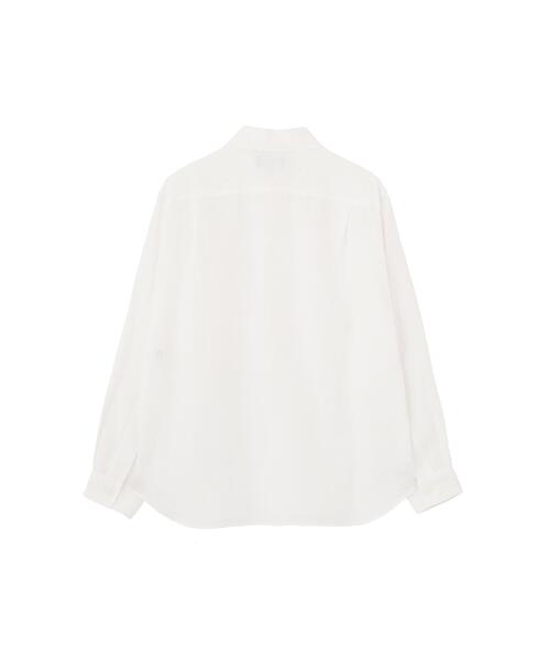 MARGARET HOWELL(マーガレットハウエル)の「SHIRTING LINEN SHIRT(シャツ/ブラウス・メンズ・ホワイト系その他2・LARGE/SMALL/MEDIUM)」の5枚目の写真