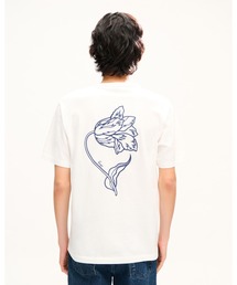 KENZO | 'KENZO Tulip' エンブロイダリー Tシャツ イン コットン(Tシャツ/カットソー)