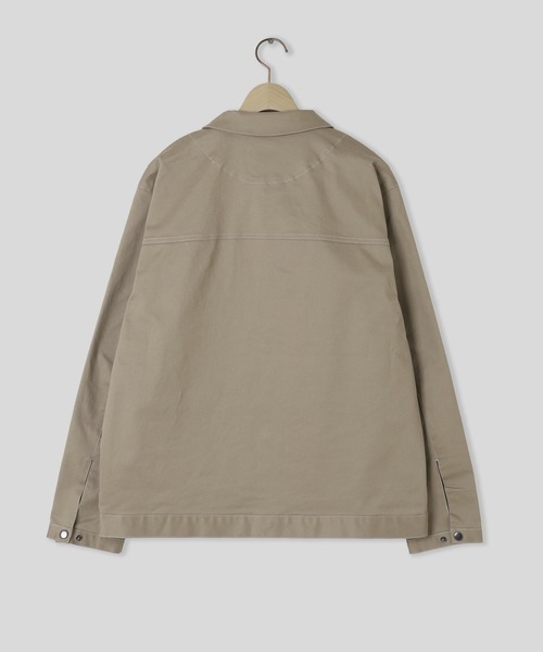 NEW BALANCE(ニューバランス)の「NEW BALANCE Ohtani Signature Woven Twill Lined JKT MJ616286(ブルゾン・メンズ・ベージュ/ネイビー・M/L)」の9枚目の写真