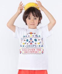 SHIPS | SHIPS KIDS:100~130cm / スペース 刺繍 Tシャツ(Tシャツ/カットソー)