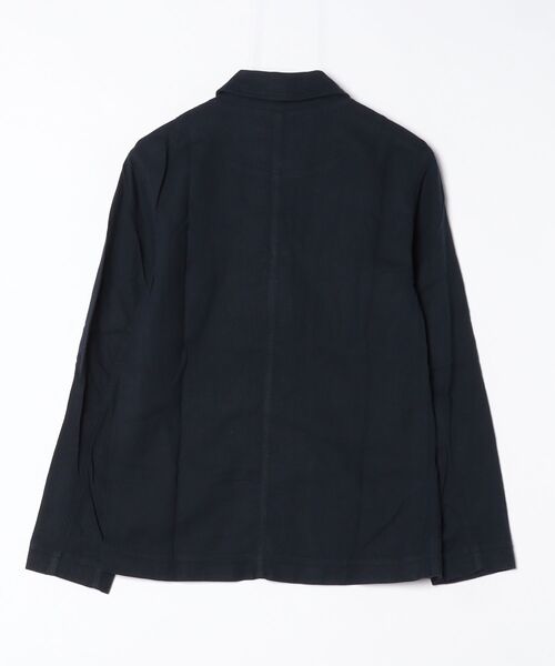 BANANA REPUBLIC FACTORY STORE(バナナリパブリック ファクトリーストア)の「BANANA REPUBLIC FACTORY STORE リネン ブレンド チョア ジャケット(その他アウター・メンズ・ネイビー・L/XL/S/M)」の2枚目の写真