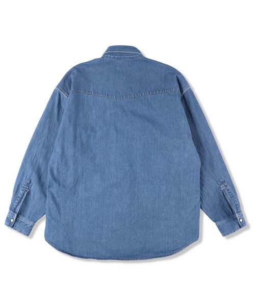is-ness(イズネス)の「【is-ness】WESTERN SHIRTS Enzyme Wash(シャツ/ブラウス・メンズ・ブラック/インディゴブルー・L/M)」の8枚目の写真